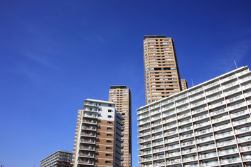 Fototapeta na wymiar High-rise mieszkanie