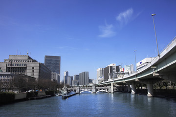 大阪の街並