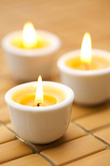 Obraz na płótnie Canvas group of candles