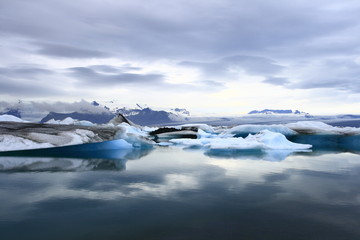 Der See Jökulsárlón