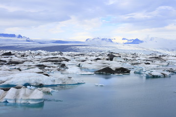Der See Jökulsárlón