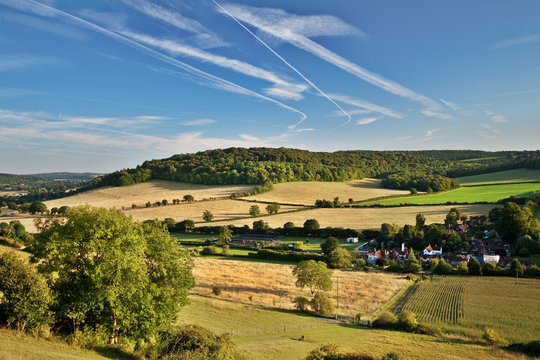 View across oxfordshire