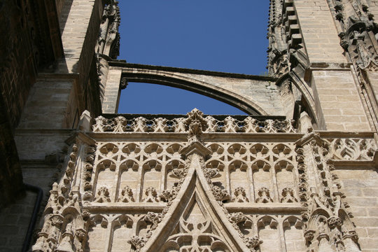 Cattedrale di Siviglia particolare
