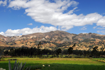Fototapeta na wymiar Pasmo górskie w północnej części Peru