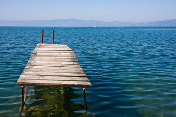 Old Jetty in Lake Ohrid