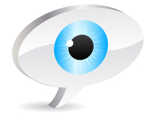 eye vector illustration