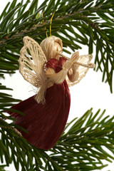 Weihnachtsbaumschmuck Strohengel