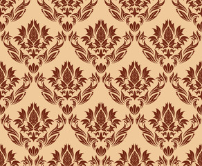 damask seamless background