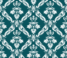 damask seamless background