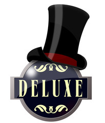 button icon deluxe luxus