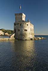 Fototapeta na wymiar widok z Rapallo