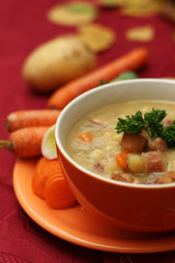 kartoffel creme suppe