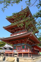 Pagoda du temple Kiyumizu-dera à Kyoto