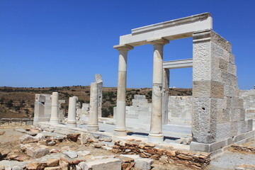 Temple de Déméter à Naxos - Cyclades - Grèce
