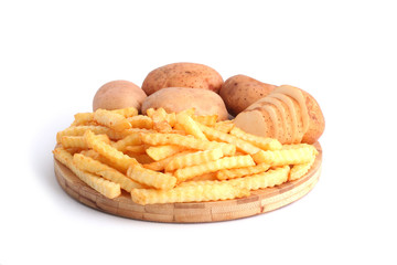 Potatoes and chips
