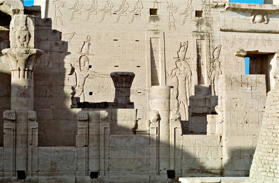 The temple of Horus, Edfu, Egypt.