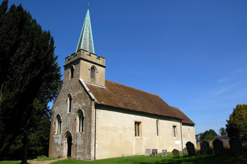 Fototapeta na wymiar Jane Austen Kościół, Steventon