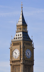 Fototapeta na wymiar The Big Ben Tower in London