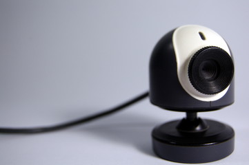 webcam white background