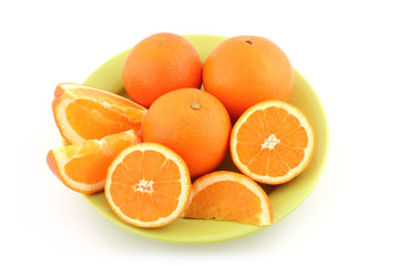 Ripe oranges