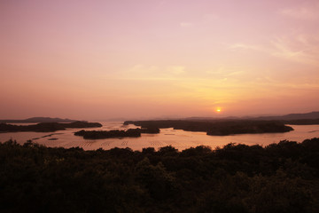 英虞湾の夕ぐれ