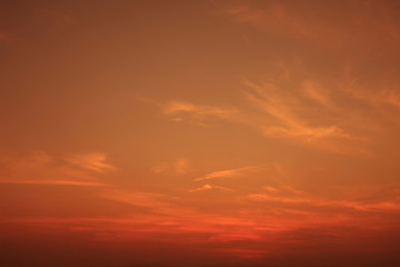 夕焼け