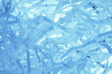 シュレッダーされた紙くず