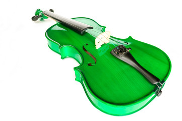 Green violin