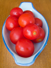 Tomatoes in bowl