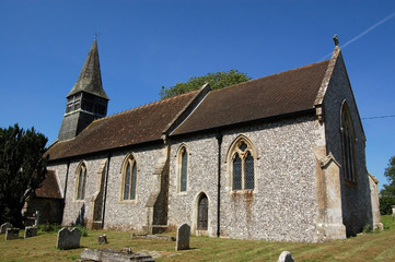 Fototapeta na wymiar Saint Michael's Church, North Waltham