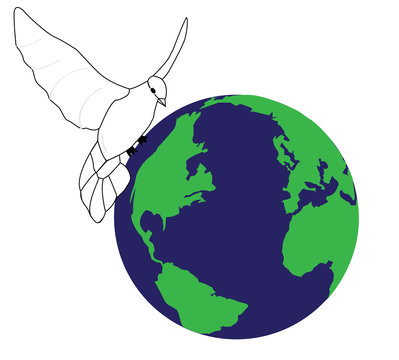 recommend clip art: peace in the world