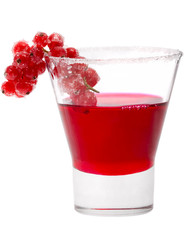 Roter Johannisbeersaft