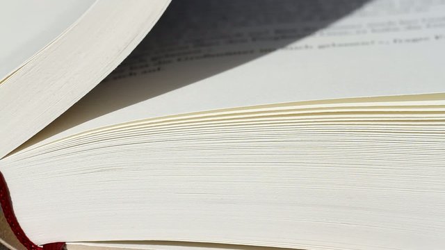 Durchbl&auml;ttern von Buchseiten