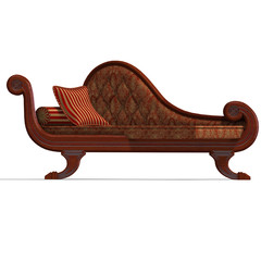 very comfortable sofa from biedermeier time