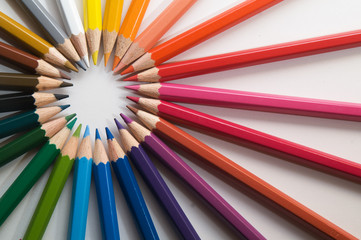 Naklejka premium pencils