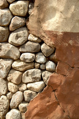 Background Bulging Stones