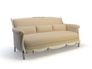 classic 3d sofa