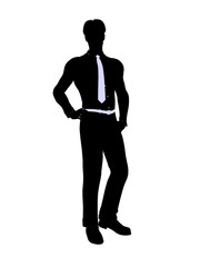 Male Business Silhouette