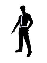 Male Business Silhouette