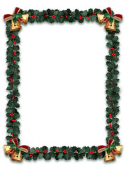 Holly Garland Border
