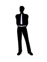 Male Business Silhouette