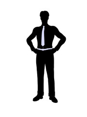 Male Business Silhouette
