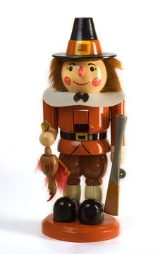 Thanksgiving Holiday Pilgram Nutcracker