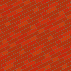 Seamlessly vector bricken wall