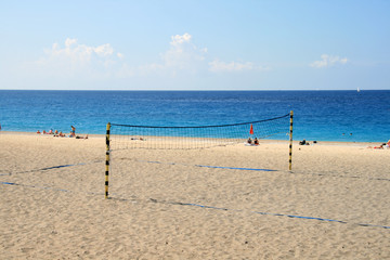 Fototapeta na wymiar beach volley