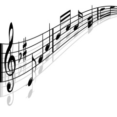 Music notes-Melody