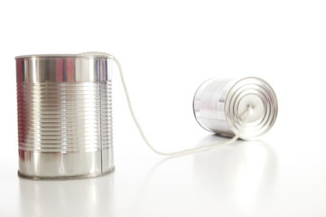 tin or can telephone