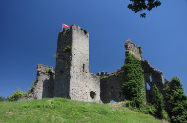 Fototapeta na wymiar Château de Montespan ; Comminges, Midi-Pyrénées