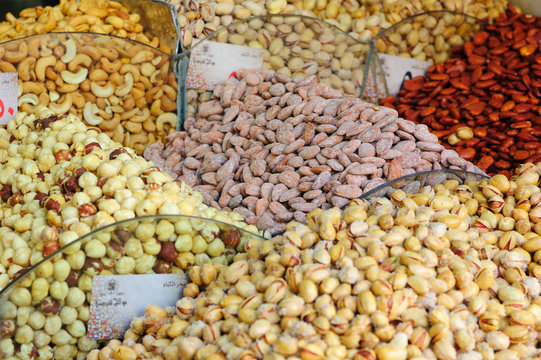 Damascus Souk, Spice Market In Syria