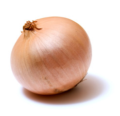 onion isolated on white background